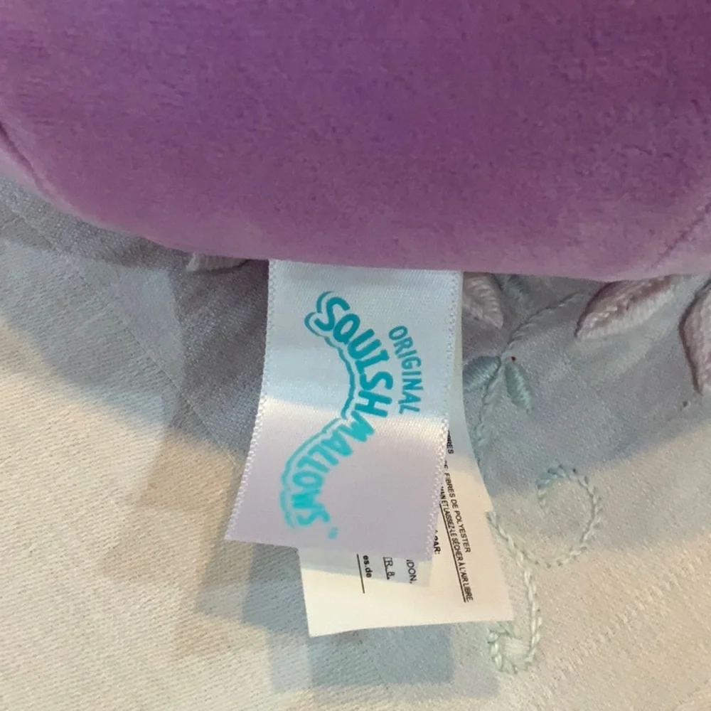 Squishmallows Lilibet 8” Duck Pink Blue NWT Easter Basket Boxlunch Pastel